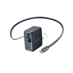 Baseus EnerCore CJ11 Fast Charger with Retractable Cable 2C+U 100W
