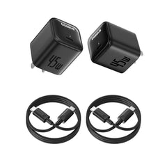 Baseus PicoGo GaN USB-C Charger 45W 2 Pack