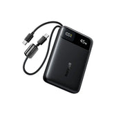 Baseus EnerFill FC11 Power Bank with Dual Built-in USB-C Cables 10000mAh 45W