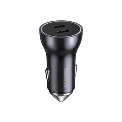 Baseus Dual USB-C Car Charger 60W