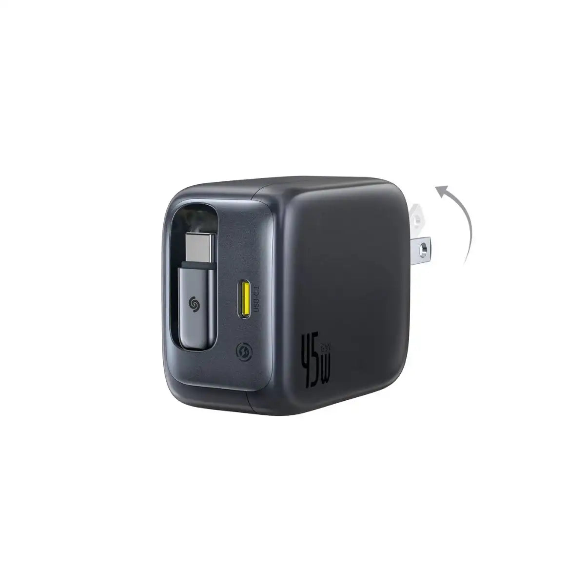 Baseus EnerCore CJ11 Fast Charger with Retractable Cable 2C 45W