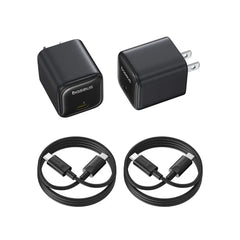 Baseus PicoGo GaN USB-C Charger 45W 2 Pack