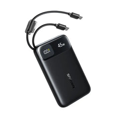 Baseus EnerFill FC11 Power Bank with Dual Built-in USB-C Cables 10000mAh 45W