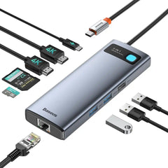 Baseus Metal Gleam Series 9-in-1 USB C HUB