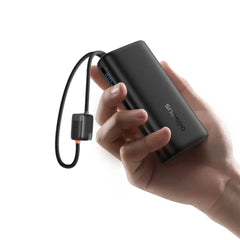 Baseus EnerFill FC41 Power Bank with Dual Built-in Cables 10000mAh 67W
