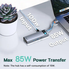 Baseus Metal Gleam Series 9-in-1 USB C HUB