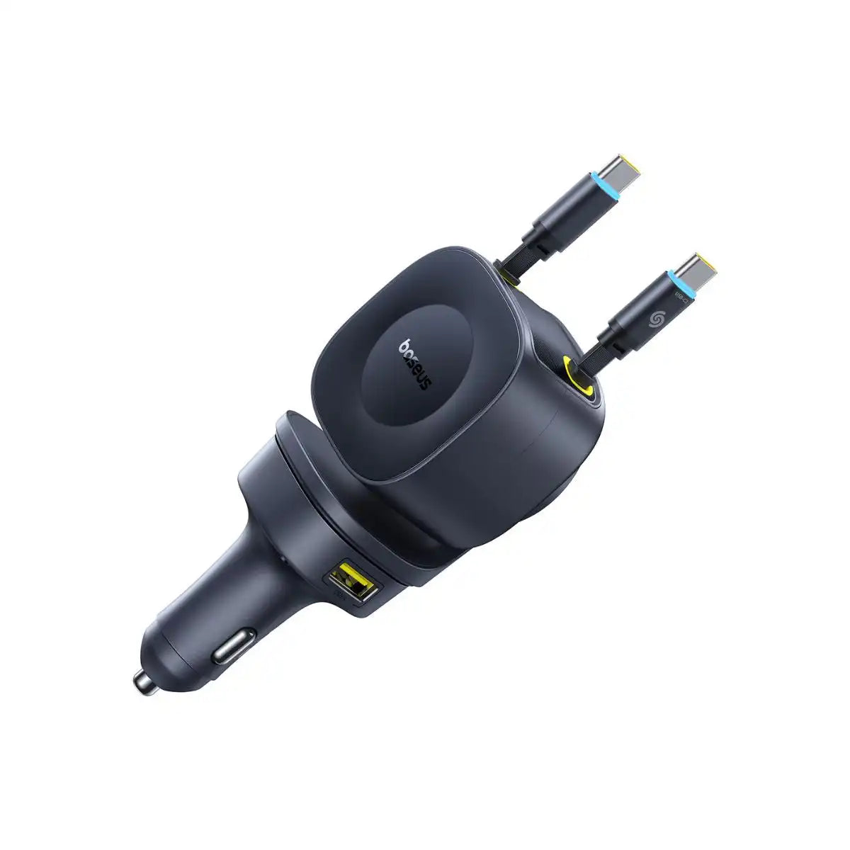 Baseus PrimeTrip VR2 Max Car Charger with Retractable Cable 3C+U 163W