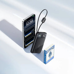 Baseus EnerFill FC11 Power Bank with Dual Built-in USB-C Cables 10000mAh 45W
